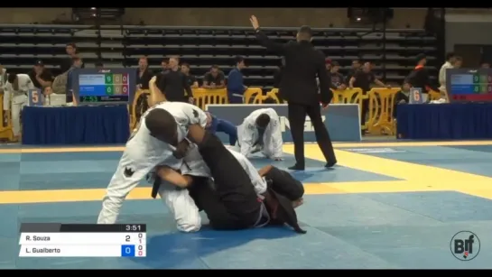 Ronaldo Souza vs Lucas Gualberto #IBJJFPAN18