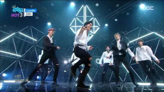 160820 EXO - LOTTO (louder) @ Music core