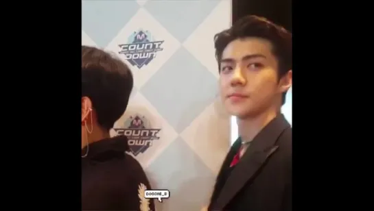 160609 Sehun Fancam MINI FAN MEETING @ M!COUNTDOWN