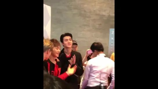 160609 Sehun Fancam MINI FAN MEETING @ M!COUNTDOWN