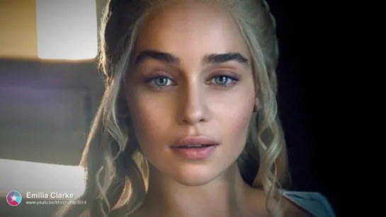 Game of Thrones- Daenerys Targaryen (Emilia Clarke) Then and Now