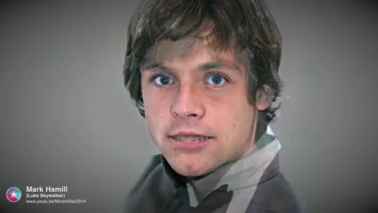 Star Wars- Luke Skywalker (Mark Hamill) Than and Now