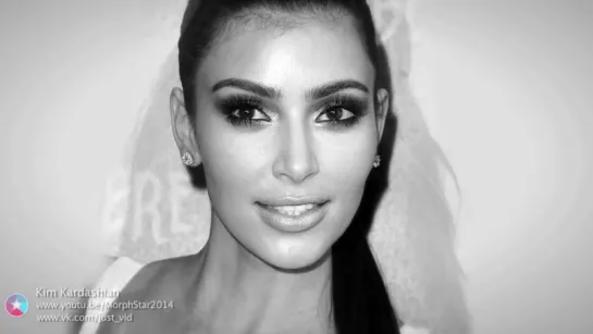 Kim Kardashian - Morphing 33 years in 60 seconds