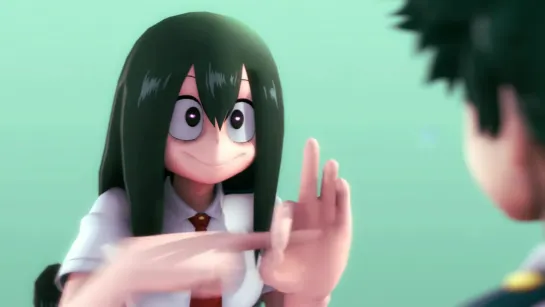 Персонаж: Asui Tsuyu - Вселенная: Boku no Hero Academia  - Художник: greatm8 (hentai, хентай, sex, porno, boobs 18+)