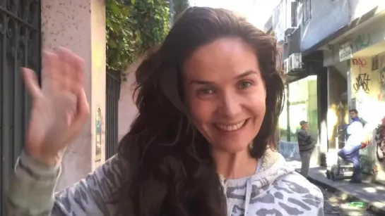 Natalia Oreiro - Greeting for Czech fans - May 2014