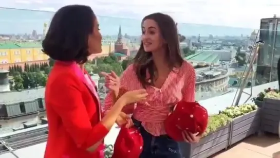 Interview with Natalia Oreiro - Cholito in Moscow - 4.6.2018