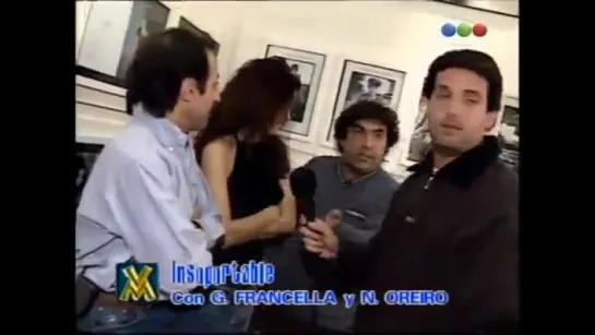 Natalia Oreiro . Junto a Francella en El Insoportable - Videomatch 1998