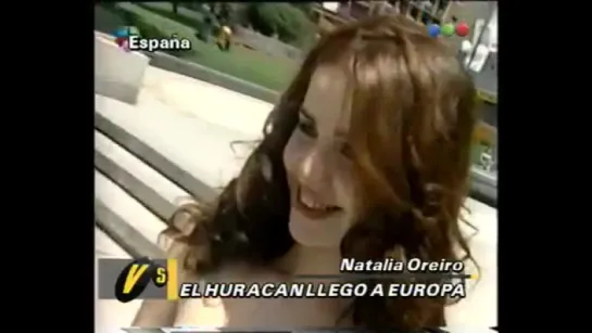 Natalia Oreiro en la TV Espanola - Versus