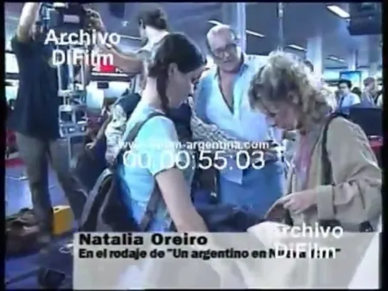 Natalia Oreiro regreso tras filmar Un Argentino en Nueva York (1998)