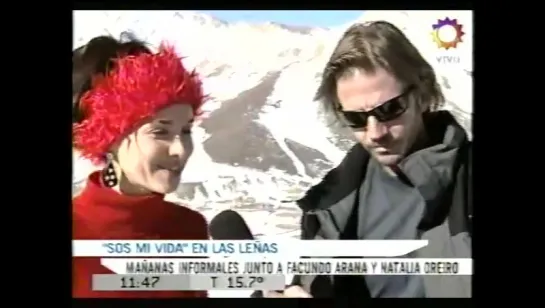 Natalia Oreiro . Mañana Informales desde las Leñas 2006 - Parte 2