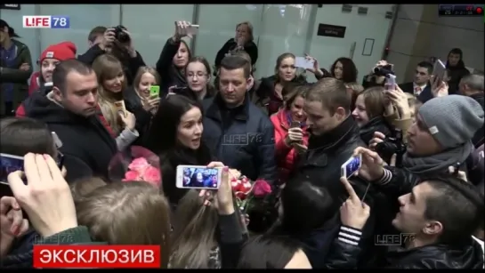 Natalia Oreiro returned to Russia - 20.11.2015 - LIFE NEWS