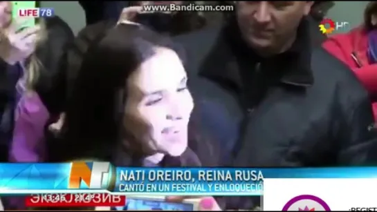 Reina rusa! Natalia Oreiro