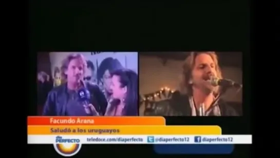 Facundo Arana habla de su relación con Natalia Oreiro (Dia Perfecto, 24.02.15)