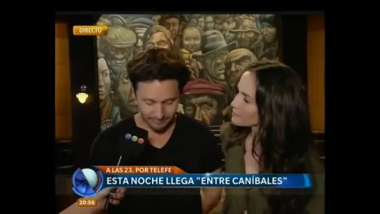 Natalia Oreiro y Benjamín Vicuña, antes del estreno