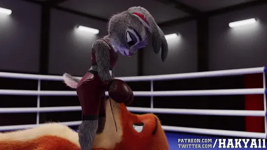 3d Yiff by Hakya11 Furry Porn Sex E621 FYE Straight Fox dominates a Rabbit Judy Zootopia r34 rule34