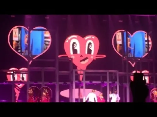 Enjoy Yourself, Hand On Your Heart (Kiss Me Once Tour, Dublin 08.11.2014)