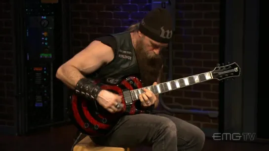 Zakk Wylde -- “Lay me Down“ on EMGtv