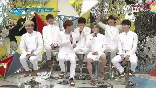 140522  Mnet Wide Открытая студия c Infinite [rus sub]