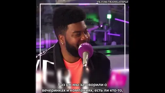 @thegreatkhalid spills all on THAT @ShawnMendes convo at the #BRITs  [RUS SUB]