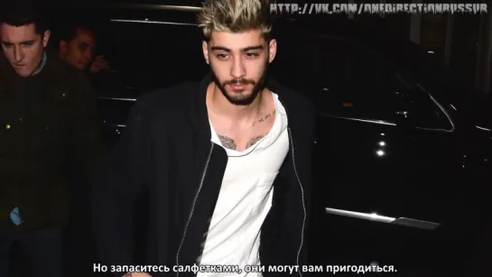 Zayn Talks One Direction "History" Music Video & HEARTBREAKING Original Ending [RUS SUB]