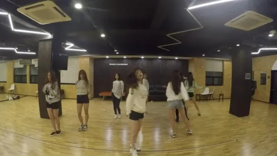 [VK] Lovelyz - Ah-Choo @ Dance Practice