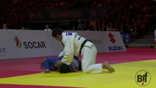 TAKATO Naohisa JPN def MOUDATIR Yassine MAR  #bjf_judo