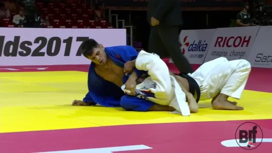 KANIVETS Dmytro UKR def YOUNIS Eyal Salman JOR #bjf_judo