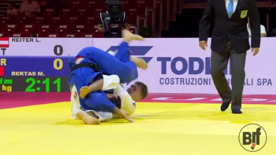 REITER Lukas AUT def BEKTAS Murat TUR #bjf_judo