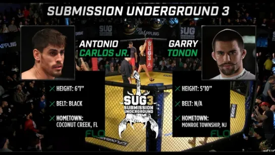 Garry Tonon  vs Antonio Carlos Jr. (Cara de Sapato)  #SUG3