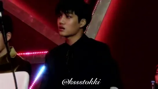 [FC|VK][14.01.2017] Kai (Exo) Reaction to MONSTA X @ 31th Golden Disc Awards