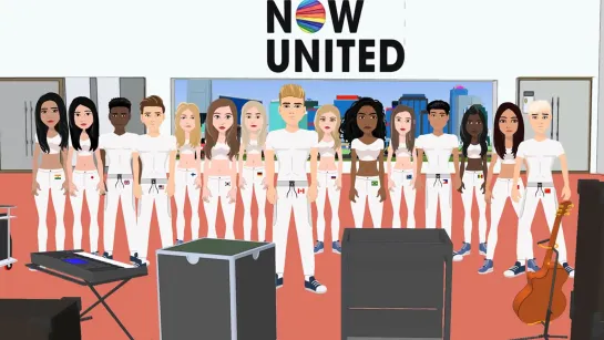 Now United - We're Cartoons Now?! [RUS SUB]