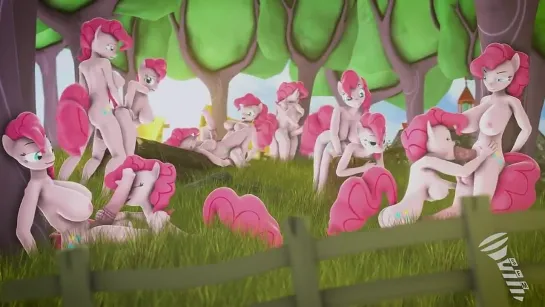 Mlp futa 3d пинки пай инвейшн пони оргия хлоп 3d