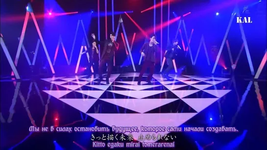 [rus sub] Shounen Club Premium -  KAT-TUN talk &  Kusabi + Precious one (2013.11.20)