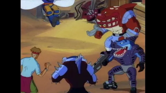 Уличные Акулы 26 серия / Street Sharks Episode 26 (1994 - 1995) Акульи войны