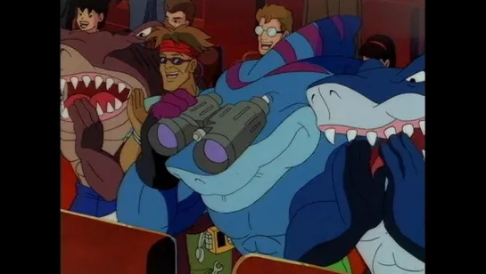 Уличные Акулы 24 серия / Street Sharks Episode 24 (1994 - 1995) Акулы-спутники