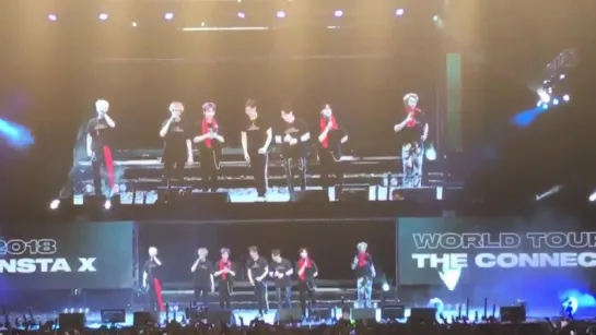 [Fancam][23.06.2018] The 2nd World Tour "The Connect" In Madrid (Ending stage)