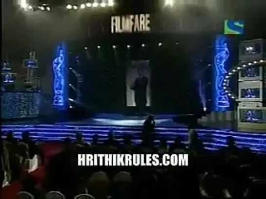 Hrithik Interaction with srk-Filmfare Awards 2007