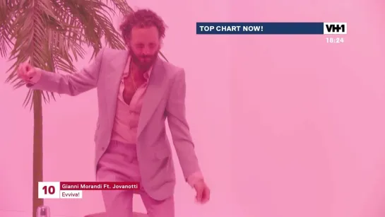 Gianni Morandi feat. Jovanotti - Evviva! (VH1 Italia) Top Chart Now! 10 место