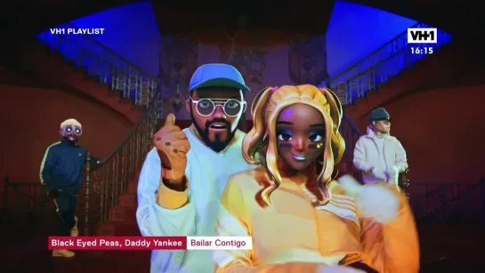 Black Eyed Peas, Daddy Yankee - BAILAR CONTIGO (VH1 Italia) VH1 Playlist