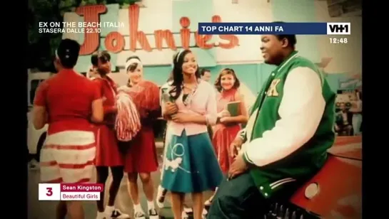 Sean Kingston - Beautiful Girls (VH1 Italia) Top 14 Chart Anni Fa. 3 место