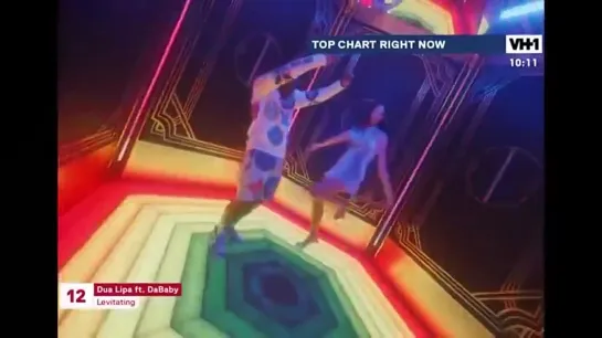 Dua Lipa feat. DaBaby - Levitating (VH1 Italia) Top Chart Right Now. 12 место