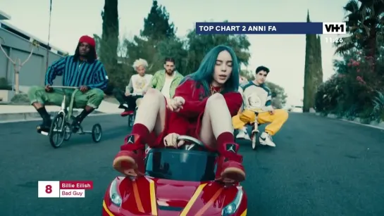 Billie Eilish - bad guy (VH1 Italia) Top Chart 2 Anni Fa. 8 место