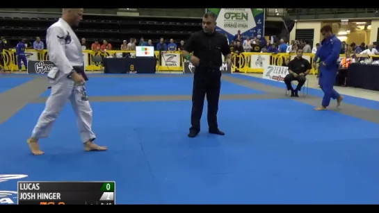 Josh Hinger vs Lucas IBJJF 2016 Chicago Summer Open