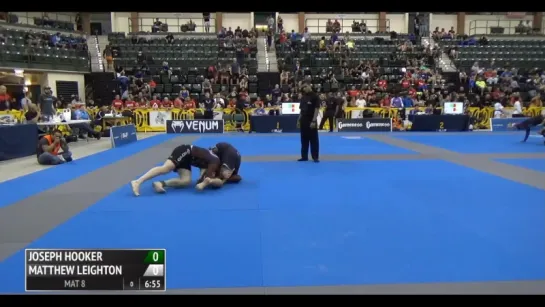 Matt Leighton vs Joseph Hooker IBJJF 2016 Chicago Summer Open