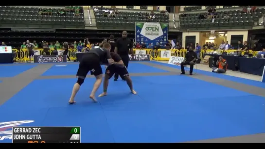 Gerrad Zec vs John Gutta IBJJF 2016 Chicago Summer Open#chicagobjj16