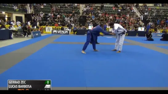 Gerrad Zec vs Lucas Barbosa #chicagobjj16