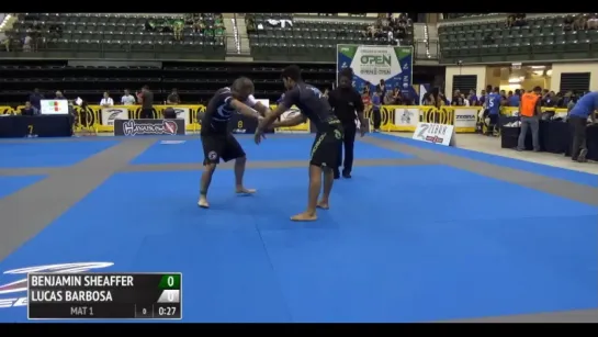 Lucas Barbosa vs Benjamin Sheaffer#chicagobjj16