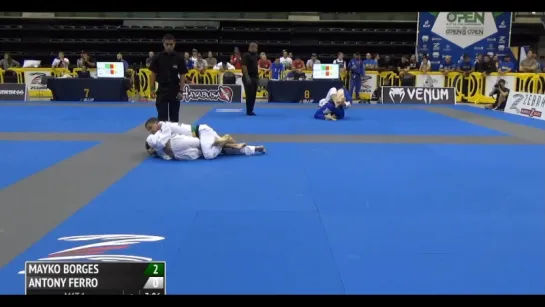 Mayko Borges vs Antony Ferro IBJJF 2016 Chicago Summer Open