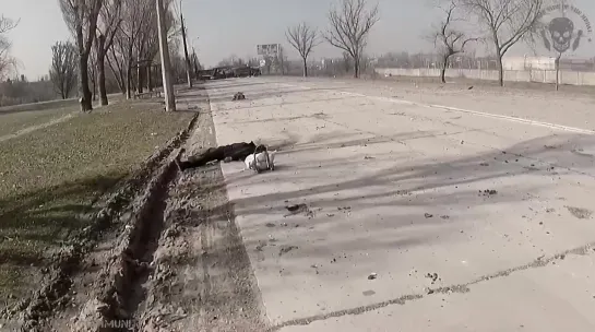 Архивное видео минувших дней битвы за Мариуполь.