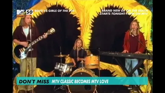 Hanson - MMMBop (MTV Classic UK) Boys vs Girls Of The 90's. 50 место